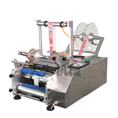 半自動圓瓶貼標(biāo)機